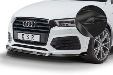 CSR Cup-Spoilerlippe mit ABE für Audi Q3 (8U) S-Line (Facelift) 2014-2018 CSR-CSL570