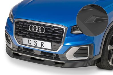 CSR Cup-Spoilerlippe mit ABE für Audi Q2 S-Line, vor Facelift (passt nicht für S-Li