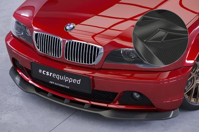 CSR Cup-Spoilerlippe mit ABE für BMW 3er E46 Coupé/ Cabrio (Facelift) (kein M/ M-Pake