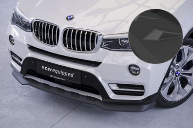 CSR Cup-Spoilerlippe mit ABE für BMW X3 F25 alle (LCI) (nicht passend für M-Paket)