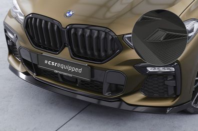 CSR Cup-Spoilerlippe mit ABE für BMW X6 (G06) M-Paket / M50i (nicht passend für X6