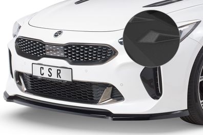 CSR Cup-Spoilerlippe mit ABE für Kia Stinger GT 2017- CSR-CSL426-S strukturiert schw