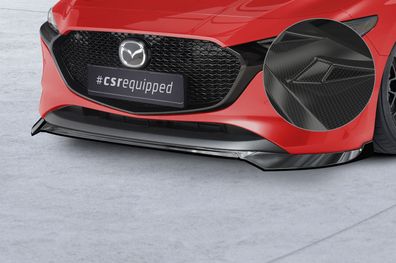 CSR Cup-Spoilerlippe mit ABE für Mazda 3 (Typ BP) alle (nicht passend für Limousine