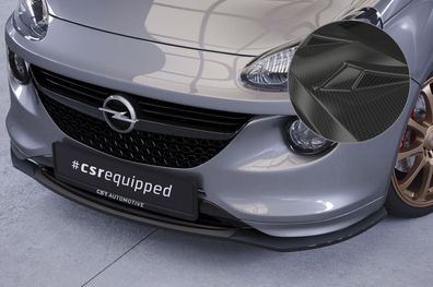 CSR Cup-Spoilerlippe mit ABE für Opel Adam S alle 2015-2019 CSR-CSL591-C Carbon Look