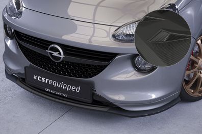 CSR Cup-Spoilerlippe mit ABE für Opel Adam S alle 2015-2019 CSR-CSL591-M Carbon Look
