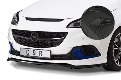 CSR Cup-Spoilerlippe mit ABE für Opel Corsa E GSI 06/2018-06/2019 CSR-CSL554-M Carbo
