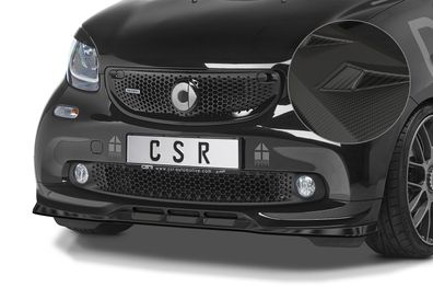 CSR Cup-Spoilerlippe mit ABE für Smart Fortwo 453 Brabus 2016-2018 CSR-CSL542-M Carb