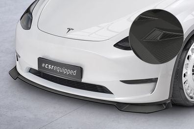 CSR Cup-Spoilerlippe mit ABE für Tesla Model Y alle 2020- CSR-CSL620-M Carbon Look m