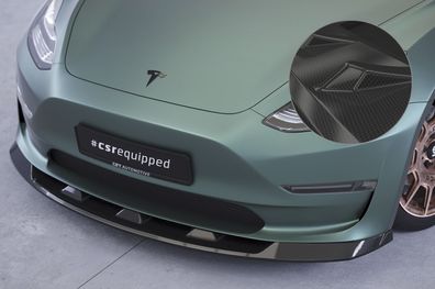 CSR Cup-Spoilerlippe mit ABE für Tesla Model 3 alle 2017- CSR-CSL484-C Carbon Look g
