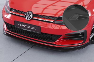 CSR Cup-Spoilerlippe mit ABE für VW Golf 7 GTI / GTD / R-Line Facelift (im TCR-Look)