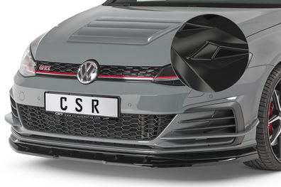 CSR Cup-Spoilerlippe mit ABE für VW Golf 7 GTI TCR 2019- CSR-CSL368-G Glossy schwarz