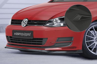 CSR Cup-Spoilerlippe mit ABE für VW Golf 7 Basis (vor Facelift) (kein R-Line, R, GTI