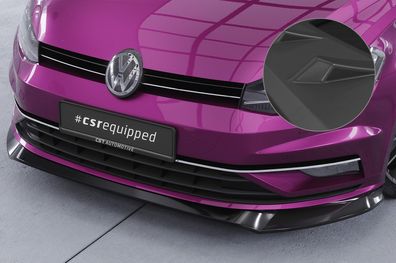 CSR Cup-Spoilerlippe mit ABE für VW Golf 7 Facelift (kein R-Line, R, GTI, GTD, GTE,