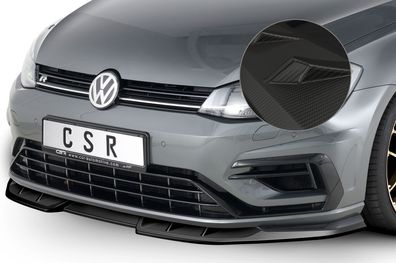 CSR Cup-Spoilerlippe mit ABE für VW Golf 7 R Facelift 2017- CSR-CSL373-M Carbon Look
