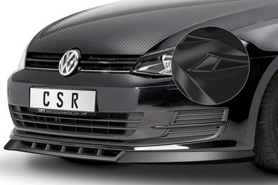 CSR Cup-Spoilerlippe mit ABE für VW Golf 7 vor Facelift (kein R-Line, R, GTI, GTD, G