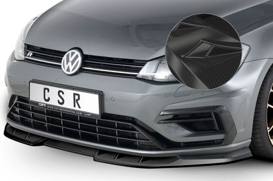 CSR Cup-Spoilerlippe mit ABE für VW Golf 7 R Facelift 2017- CSR-CSL373-C Carbon Look