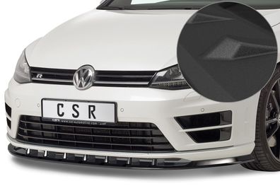 CSR Cup-Spoilerlippe mit ABE für VW Golf 7 R vor Facelift 2013-2017 CSR-CSL340-S str