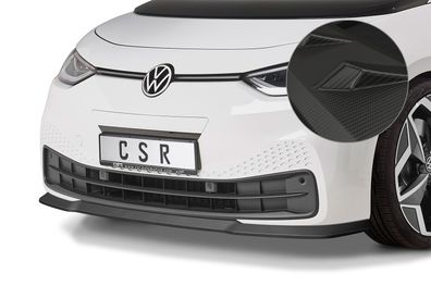 CSR Cup-Spoilerlippe mit ABE für VW ID3 alle 11/2019- CSR-CSL528-M Carbon Look matt