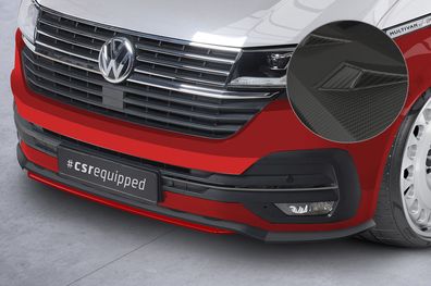 CSR Cup-Spoilerlippe mit ABE für VW T6.1 3. Facelift 2019- CSR-CSL464-M Carbon Look