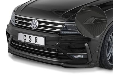 CSR Cup-Spoilerlippe mit ABE für VW Tiguan II R-Line 2016-2019 CSR-CSL367-M Carbon L