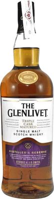 1Ltr Glenlivet, Triple Cask Matured, Single Malt Whisky,100cl, 40% Vol.