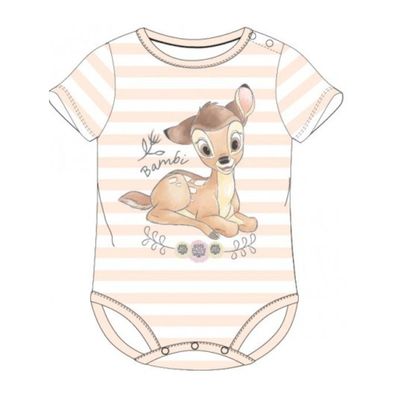 Kurzarm-Body für Kleinkinder - Bambi Motiv - Niedlich & Komfortabel