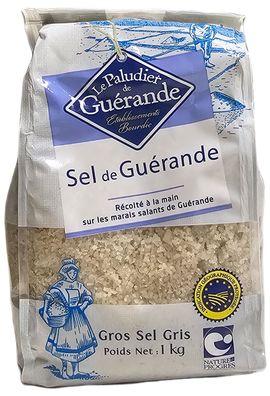 Meersalz LE Paludier 1 kg sea salt Sel Marin de Guérande