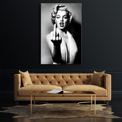 Wandbild Marilyn Monroe Frau Leinwand , Acrylglas , Poster Modern Deko Kunst