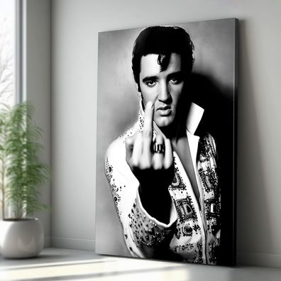 Elvis Presley Wandbild Pop Music Leinwand , Acrylglas , Poster Modern Deko Kunst