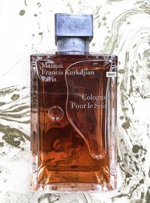 Maison Francis Kurkdjian - Cologne Pour Le Soir - Parfumprobe