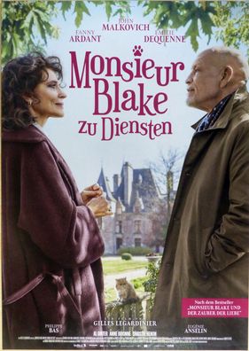 Monsieur Blake zu Diensten - Original Kinoplakat A1 - Teasermotiv - Filmposter