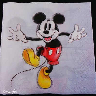 Disney® Mickey-Servietten, 20 Stück, 33 x 33 cm, Geburtstag Art.-Nr. 12305