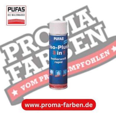 Pufas Iso-Plus 3in1 Isolierspray 500ml