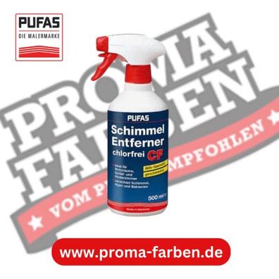 Pufas Schimmel-Spray Entferner Chlorfrei 500ml