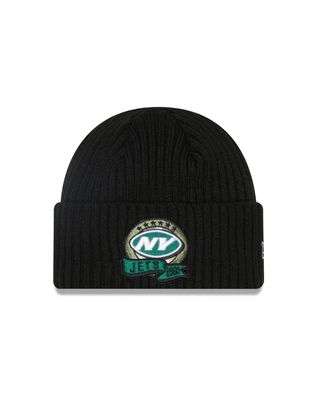 NFL New York Jets Salute to Service black Beanie 2022 Mütze NewEra 196501257279