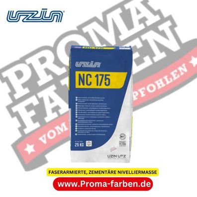 UZIN NC 175 EC 1 Plus faserarmierte zementäre Holzbodenspachtelmasse 25 kg