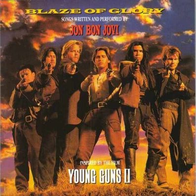 CD: Jon Bon Jovi: Blaze Of Glory (1990) Vertigo 846 473-2