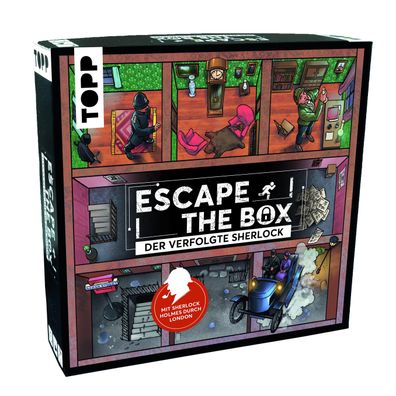 Escape The Box: Der verfolgte Sherlock Holmes Raetseln innerhalb un