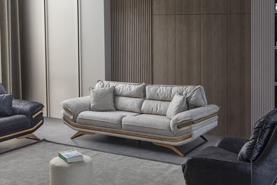Stilvoll Wohnzimmer Möbel Design 3-Sitzer Sofa Weiße Farbe Exklusive