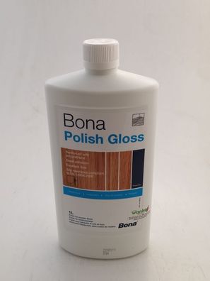 Bona Polish Gloss / Glänzend 1 L Parkettpflege versiegelt