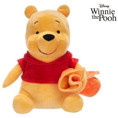 Disney Winnie Puuh mit Blankie (Decke) 22cm aus kuschelweichem Plüsch