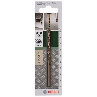 Bosch Metallbohrer HSS-Co DIN 338 5,5x57x93 2609255073