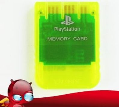 Original Playstation 1 - Ps1 - Psx Memory Card - Speicherkarte in Transparent ...