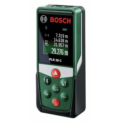 Bosch
Digitaler Laser-Entfernungsmesser PLR 30 C | Messbereich bis 30m