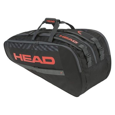 Tennistasche HEAD Base Racquet Bag L BKOR black orange
