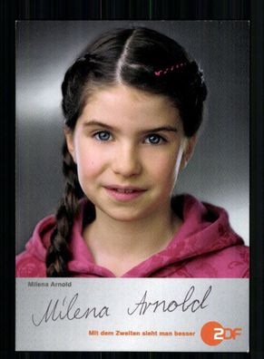 Milena Arnold ALISA Autogrammkarte Original Signiert # BC 208812