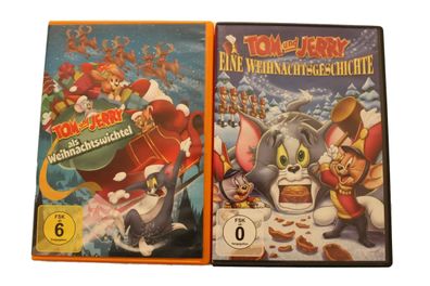 2x DVD Tom und Jerry Eine Weihnachtsgeschichte als Weihnachtswichtel