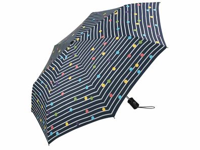 Happy Rain Up & Down Automatik Taschenschirm Windproof Regenschirm Damen