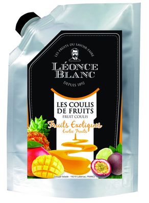 Leonce Blanc Exotische-Früchte-Coulis 3x 1kg Multivitamin süße Tropenfrüchte