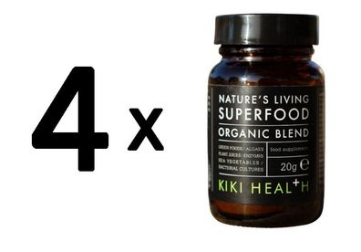 4 x Nature's Living Superfood Organic - 20g